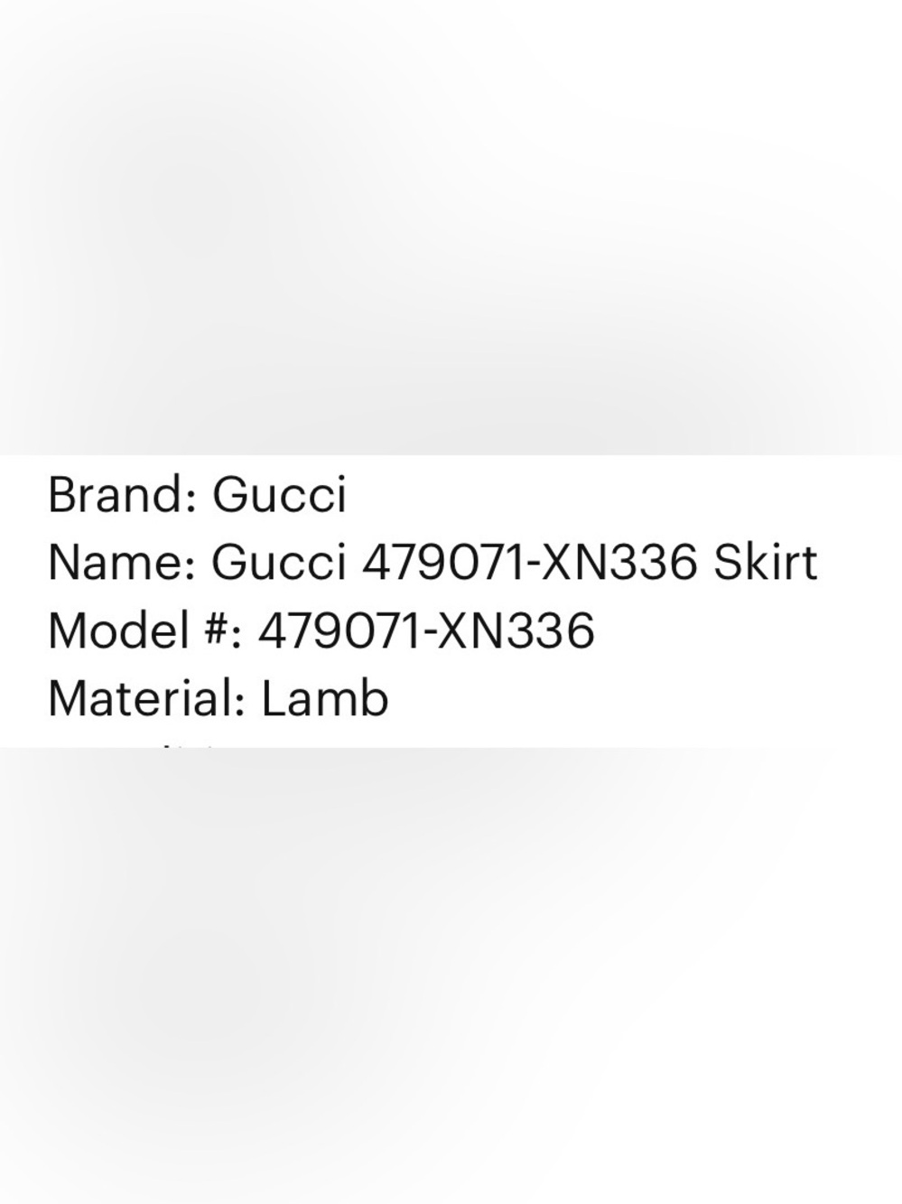 Authentic Gucci Black lamb leather Mini Skirt with Decorative Bow Rosette Accent - Picture 8 of 8